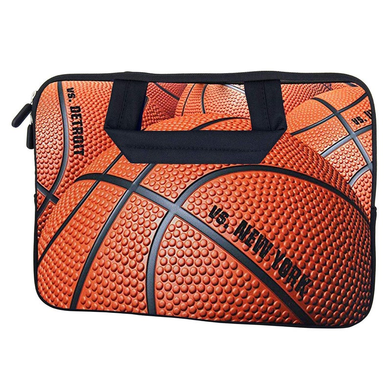 AMARY Chromebook Sleeve 11.6" 12" inch Laptop case Chromebook Bags MacBook air Sleeve Fit Apple MacBook Air HP DELL Lenovo Asus Samsung (Basketball) - Image 4